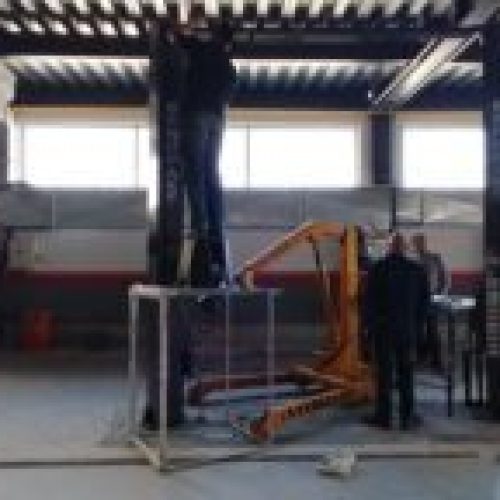 نصب جک بالابر دو ستون بندپک در دلفان آفرود6