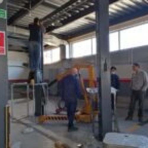 نصب جک بالابر دو ستون بندپک در دلفان آفرود8