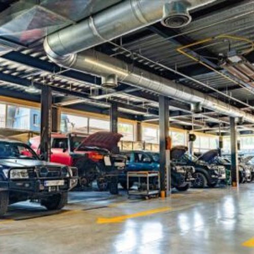 نصب جک بالابر دو ستون بندپک در دلفان آفرود15
